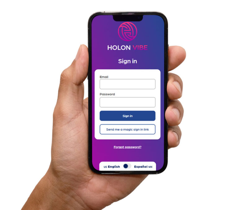 Holon Vibe App Sign In